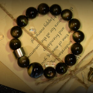 Obsidian| Yellow Tiger Eye| Blue Tiger Eye| Bracelet