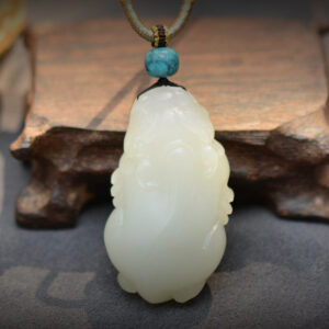 Premium Hetian jade pendant|Wealth attraction jewelry