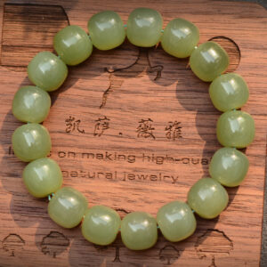 Premium natural Hetian jade| bracelet