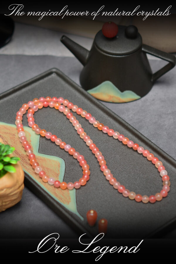 CASVIA Premium Natural Baoshan Agate Multi-Layer Bracelet with Fluorescent Candy Colors - The Perfect Gift Choice - 图片 6
