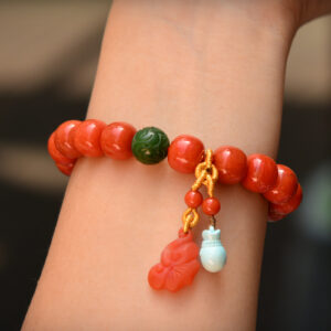 WaXi South Red Agate Bracelet