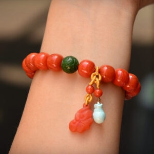 WaXi South Red Agate Bracelet